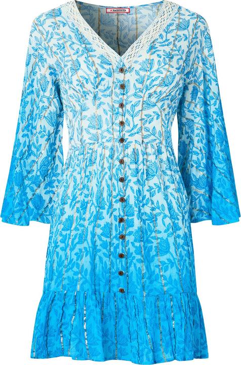 Joe Browns Ombre Shimmr Detail Button-Down Boho Blouse