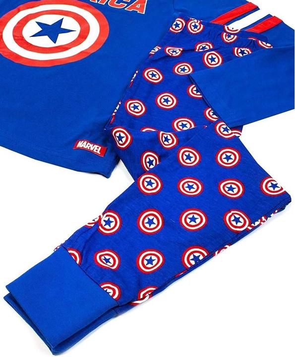 Image du produit Captain America Pyjama avec pantalon long garçon (104)