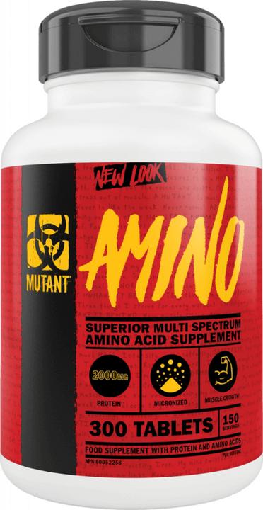 Actual product image Mutant Amino (300 Piece, Pills, 390 g)