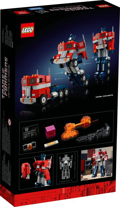 Actual product image LEGO Optimus Prime (10302, LEGO Icons, LEGO Rare Sets)