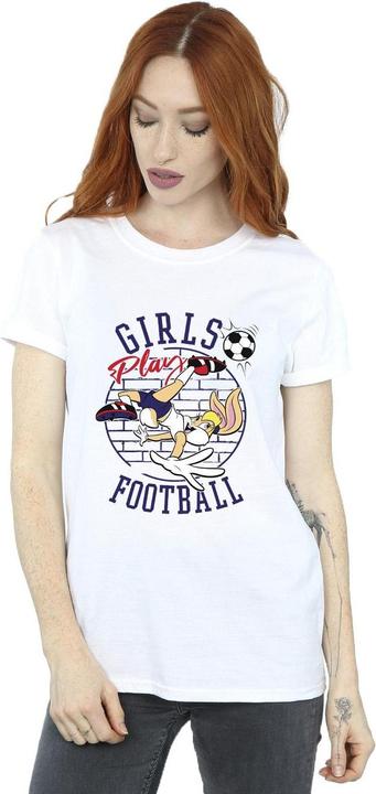 Produktbild Looney Tunes Lola Bunny Girls Play Football TShirt (L)