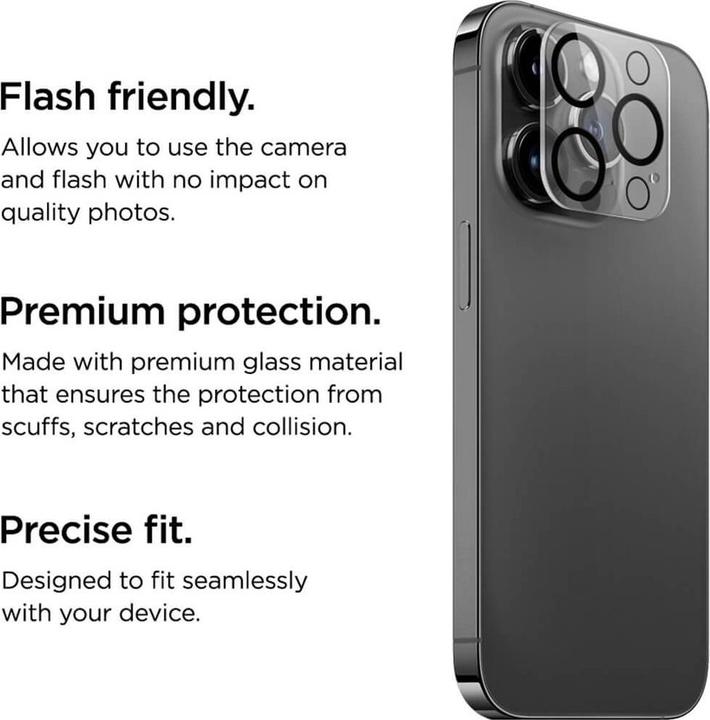 Image du produit Eiger Mountain Glass Lens (1 pièce(s), Apple iPhone 16 Pro Max, Apple iPhone 16 Pro)