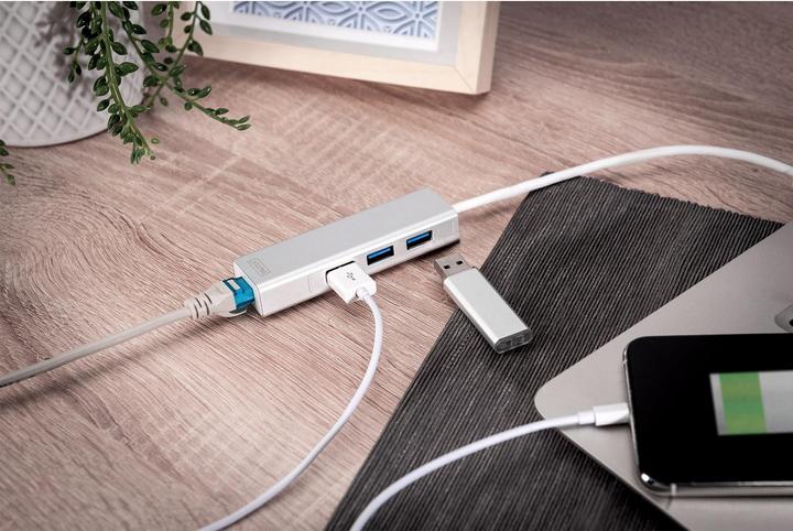 Produktbild Digitus Da-70250-1 (USB-A, 4 Ports)
