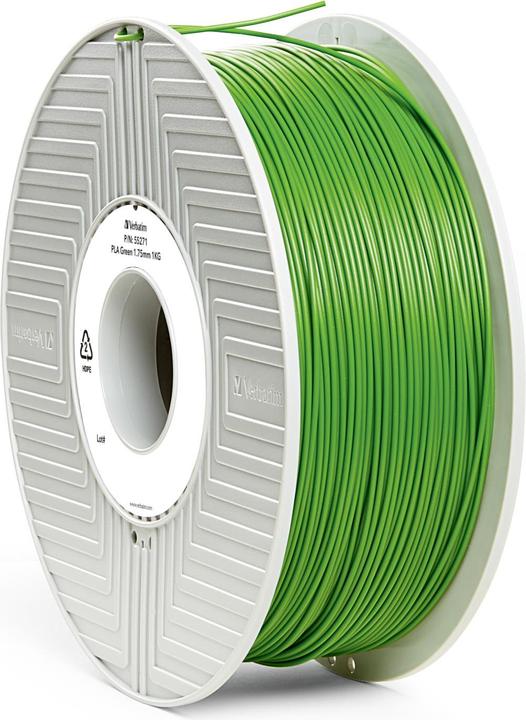 Actual product image Verbatim Filament (PLA, 1.75 mm, 1000 g, Green)