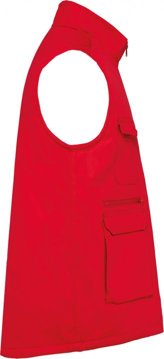 Actual product image Kariban Padded multi-pocket polycotton vest (M)