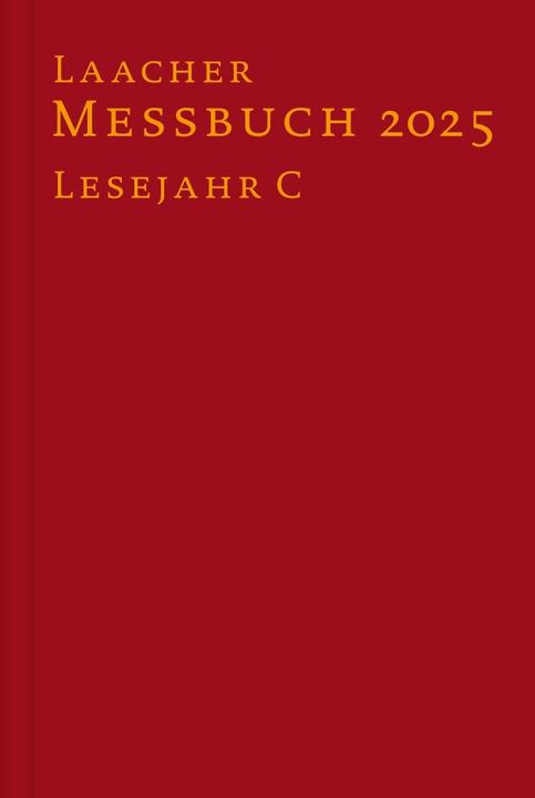 Image du produit Laacher Messbuch LJ C 2025 (Allemand, Association biblique catholique, 2024)