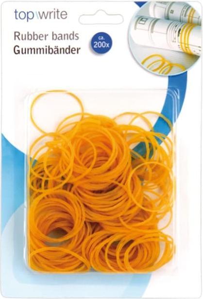 Immagine prodotto Topwrite Bande elastiche naturali 200 pezzi (200 pz.)