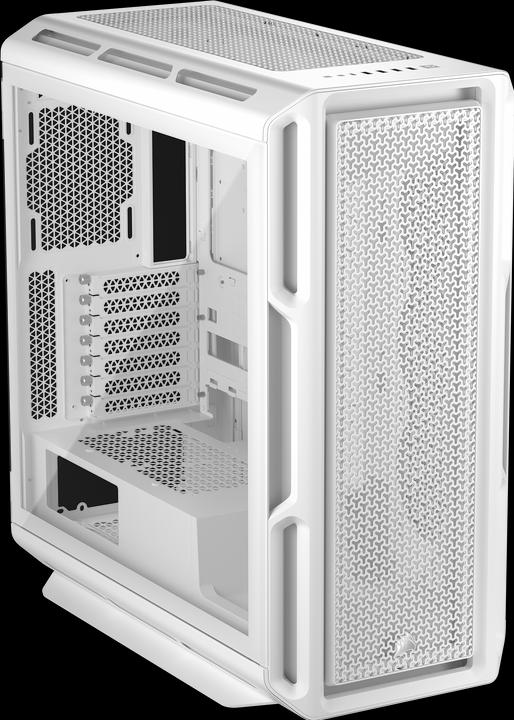 Produktbild Corsair Geh Midi 5000T (Tempered Glass) White (mATX, Mini-ITX, ATX, E-ATX)