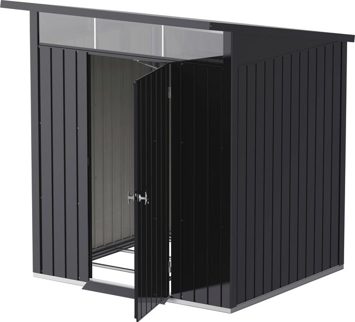 Actual product image Tepro Palladium 6x5 shed, anthracite