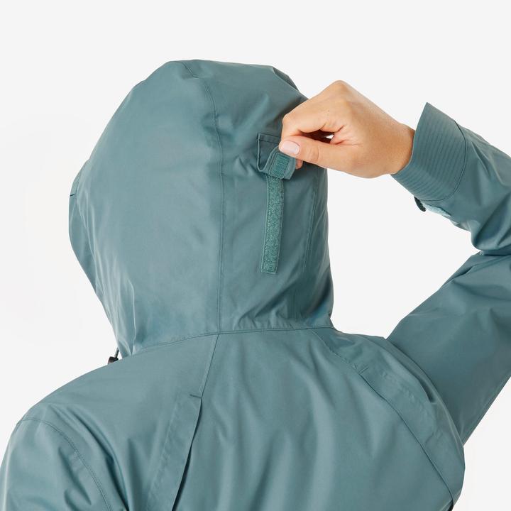 Produktbild Quechua Wanderjacke Damen wasserdicht - NH500 grün (XS)