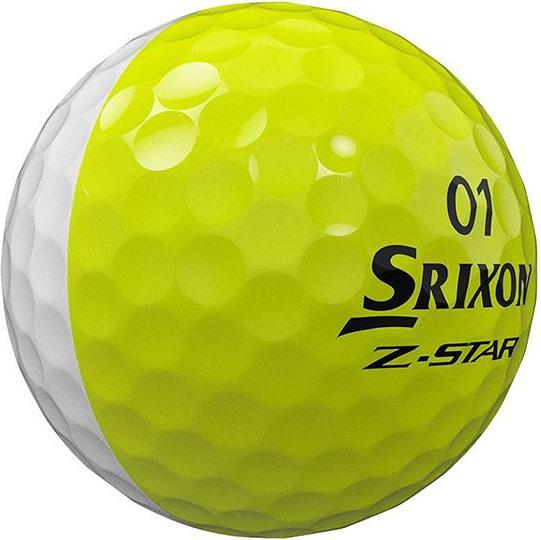 Actual product image Srixon Z-Star Divide white/yellow (8-2023)
