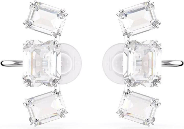 Immagine prodotto Swarovski Clip per orecchie Millenia con taglio ottagonale bianco (Metallo Swarovski)