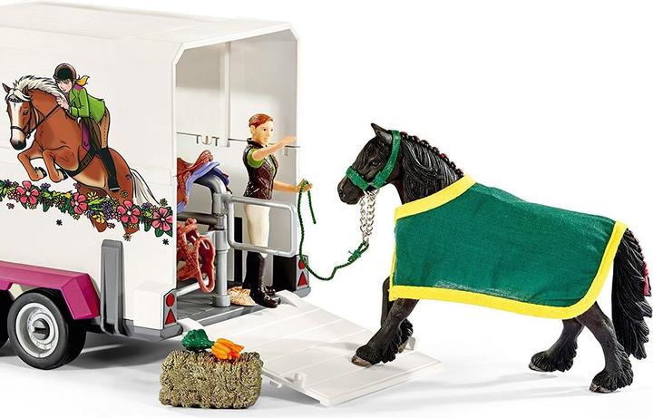 Produktbild Schleich Pick-Up mit Pferdeanhänger