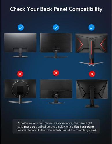 Productafbeelding Govee DreamView G1 Pro Gaming Light, RGBIC, WiFi (300 lm)