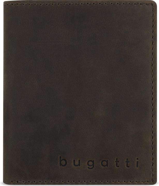 Actual product image Bugatti Luca leather wallet 10 cm