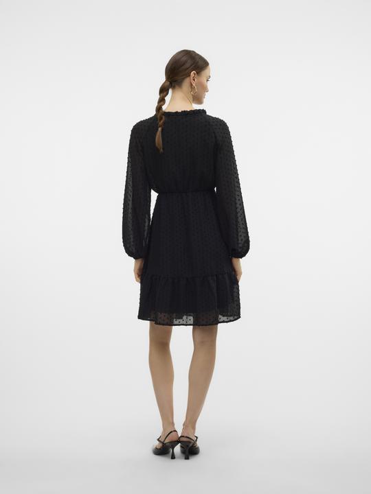 Produktbild Vero Moda Vmemma L/S Dobby Short Dress Wvn Exp Kleid (XL)
