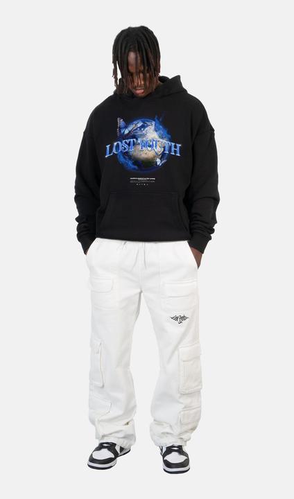 Actual product image Lost Youth LY HOODIE "WORLD - 21651 (S)