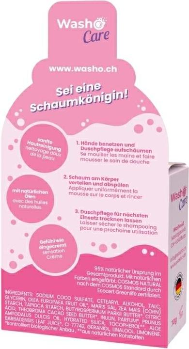 Produktbild Washo Feste Duschpflege Wohlfühldusche (200 ml)