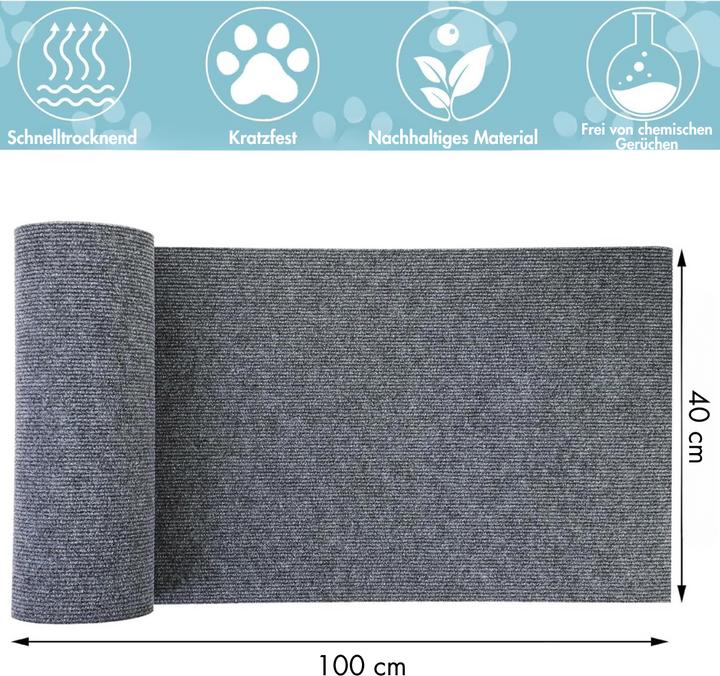Produktbild Suba Selbstklebende Kratzmatte (0.20 cm, Grau)