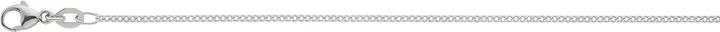 Actual product image Bijou Classic Collier Panzer geschliffen 40 cm (Silver)