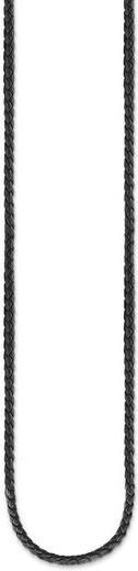 Actual product image Thomas Sabo Necklace Black (Silver, Leather, 50 cm)