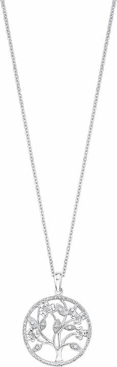 Produktbild Amor 45 cm lange Halskette mit Lebensbaum-Anhänger aus 925er Sterling Silber (Silber)