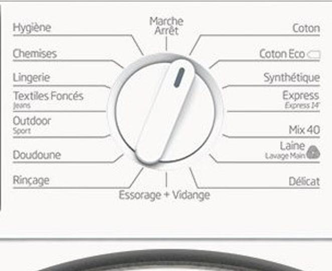 Actual product image Beko WITC7612B0W Washing machine Built-in Front loader (7 kg, Left)