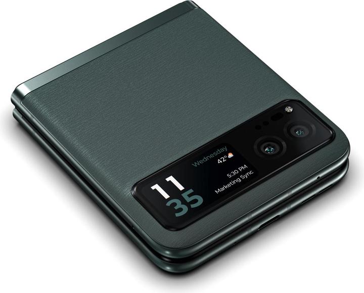 Actual product image Motorola Razr 40 (256 GB, Say Green, 6.90", SIM + eSIM, 64 Mpx, 5G)