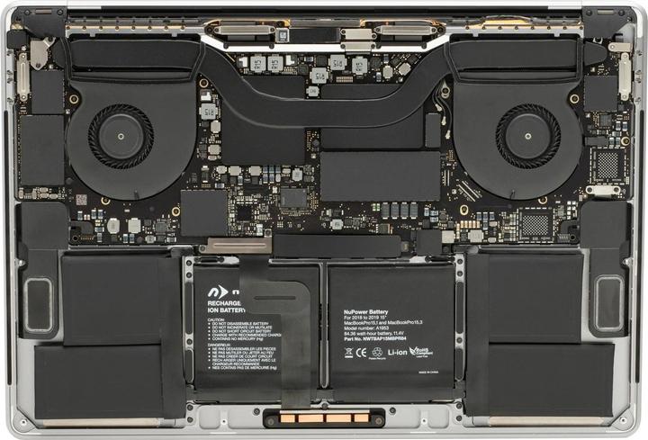 Actual product image Newertech 84W NuPower Battery for MBP 15" (2018-2019) (7400 mAh)