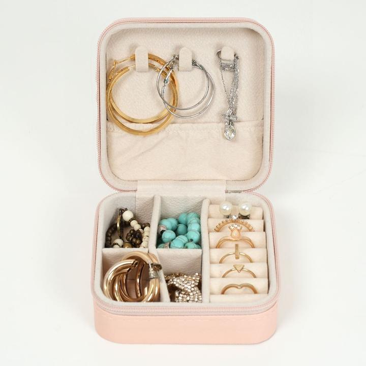 Produktbild Hermex Reise-Schmuckkästchen Schmucketui Schmuckschatulle Travel Jewelry Box