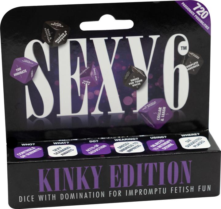 Produktbild Creative Conceptions Sexy 6 Dice - Kinky Edition (Würfelspiel, Englisch)