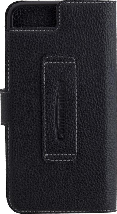 Actual product image Commander PETER JÄCKEL Book Case ELITE black for Apple iPhone 7 / iPhone 8 (Apple iPhone 7)