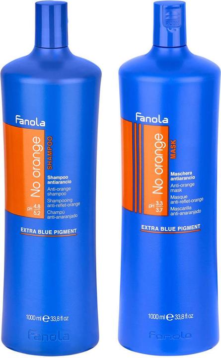 Fanola No Orange Set 2 (Shampoo 1000 ml + Mask 1000 ml) (Haarpflege set)