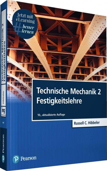 Produktbild Technische Mechanik 2 Festigkeitslehre (Deutsch, Russell C. Hibbeler, 2021)