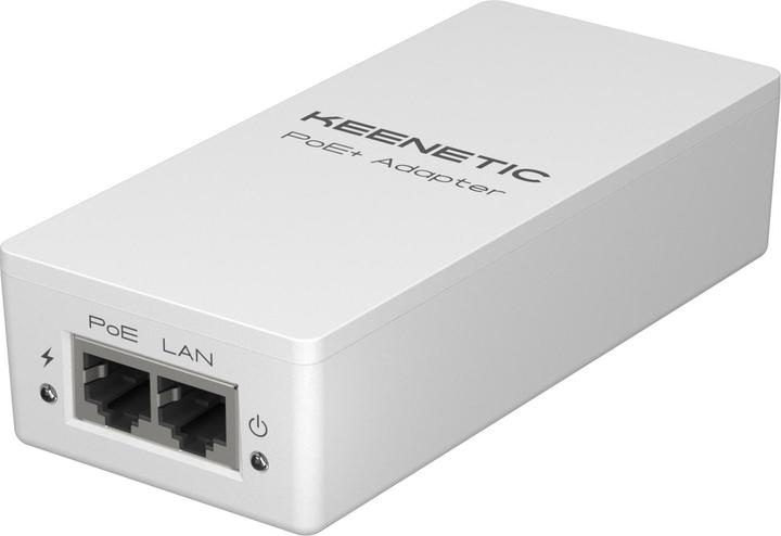 Actual product image Keenetic PoE+ adapter KN-4510-01-EU PoE+ injector (802.3at (PoE+), 30 W)