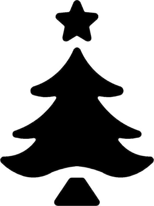 Image du produit Wedo Poinçon à motif large, arbre de Noël