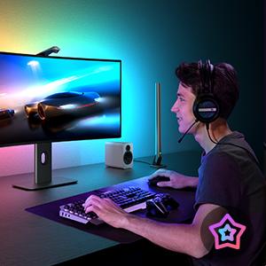 Productafbeelding Govee DreamView G1 Pro Gaming Light, RGBIC, WiFi (300 lm)