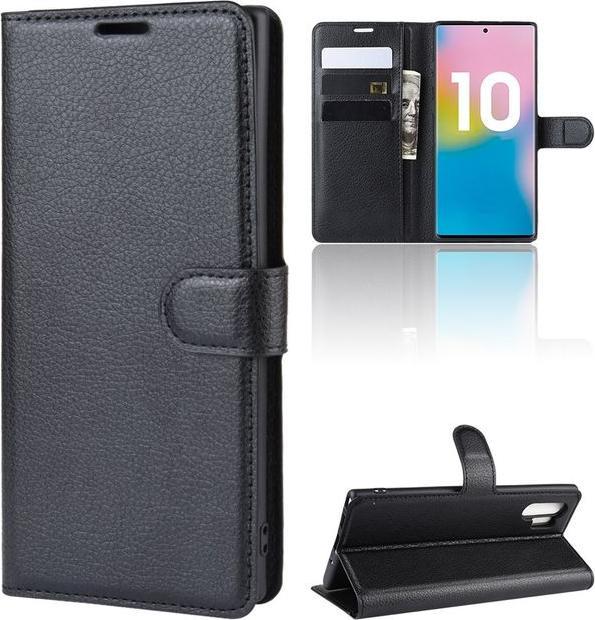 Immagine prodotto MU Classic Serie di copertine per libri in pelle Litchi (Samsung Galaxy Note 10+ 5G, Samsung Galaxy Note 10+)