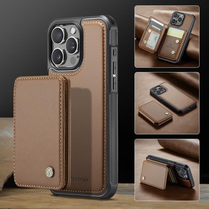 Produktbild Cover-Discount iPhone 16 Pro - 2-in-1 Backcover mit Kreditkarten-Etui (Apple iPhone 16 Pro)