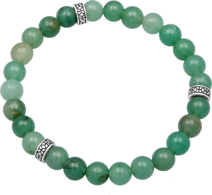 Image du produit Kuzzoi Bracelet de pierres précieuses (23 cm, Aventurine, Plastique, Argent sterling 925)