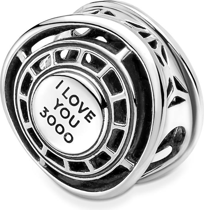 Marvel The Avengers Iron Man Arc Reactor (Silber 925, Emaille)