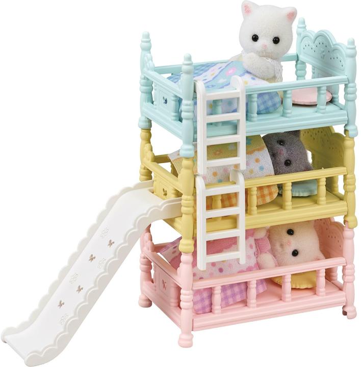 Produktbild Sylvanian Families Dreistöckiges Babyhochbett