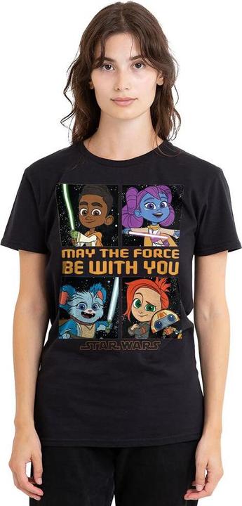 Produktbild Star Wars Young Jedi Adventure Among The Stars TShirt (XXL)