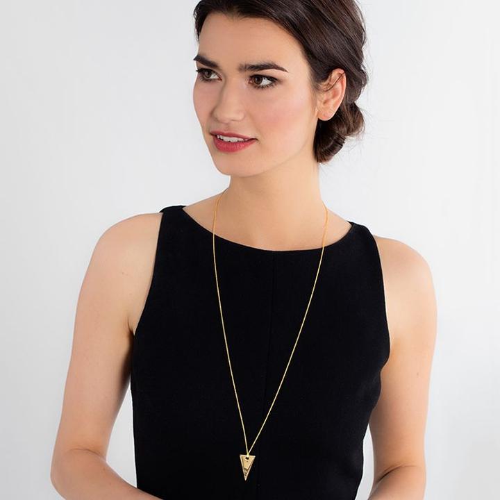 Produktbild Thomas Sabo Collier Dreieck (Silber)