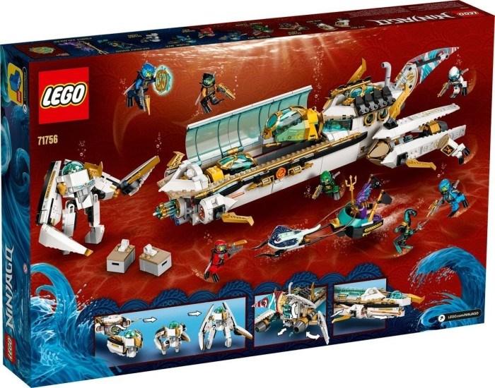Actual product image LEGO Ninjago 71756 Hydro Bounty (71756, LEGO Ninjago)