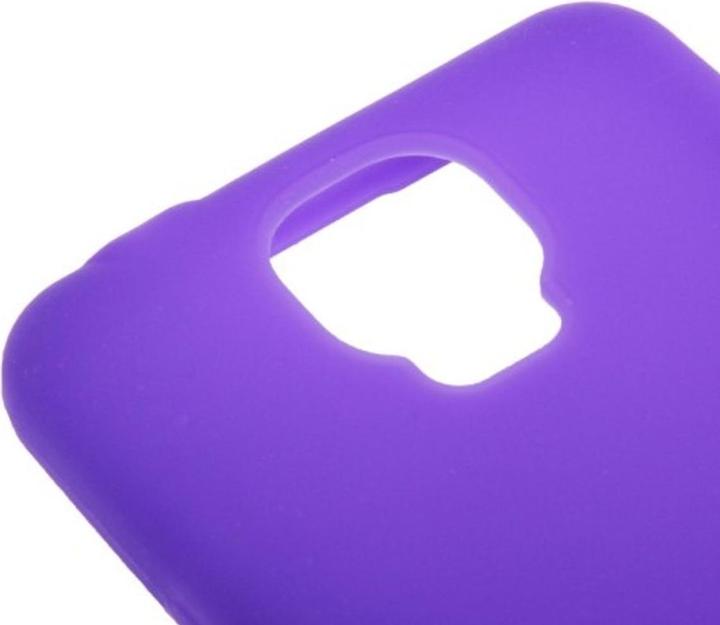 Produktbild König Design Schutzhülle Silikon Case für Handy Samsung Galaxy S5 / S5 Neo lila / violett (Samsung Galaxy S5, Samsung Galaxy S5 Neo)