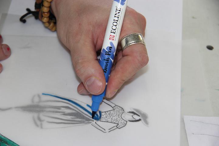 Immagine prodotto Talens Penna a pennello ECOLINE (Multicolore, 10 x)