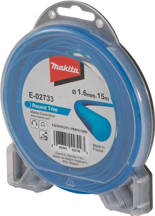 Productafbeelding Makita Maaidraad rond 1,6mmx15m (Grastrimmer, Trimmerdraad + draadspoel)