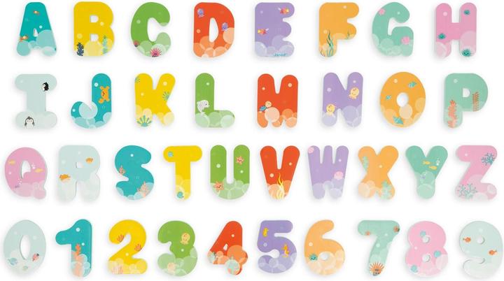 Image du produit Janod Letters et chiffres du bain