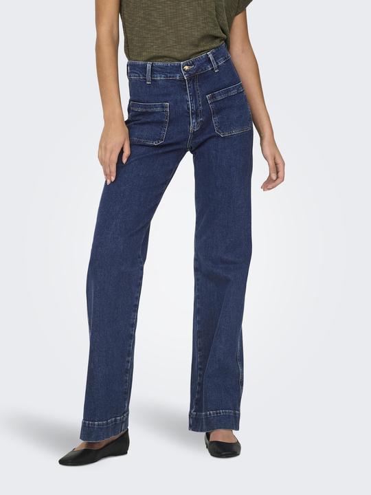 Image du produit Only ONLJUICY Hohe Taille Weiter Beinschnitt Jeans Jeans mit weitem Bein (W29/L32)